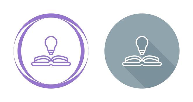 icono de vector de conocimiento