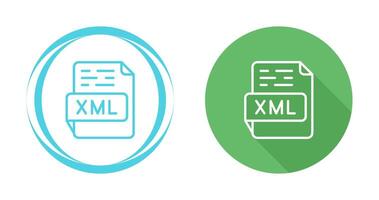 XML Vector Icon