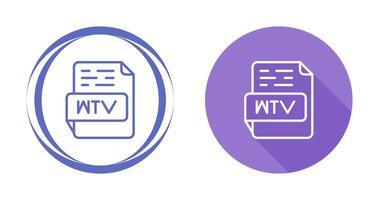 WTV Vector Icon