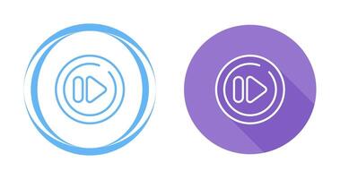 Next Track Circle Vector Icon