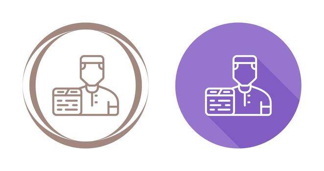 web desarrollador vector icono