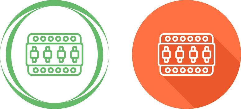 Transfer Switch Vector Icon