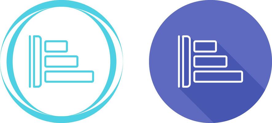 Left Align Vector Icon