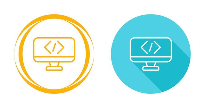 Coding Vector Icon
