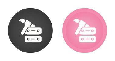 icono de vector de minería de datos