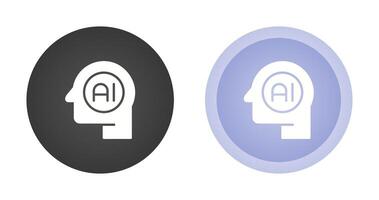 Artificial Intelligence Vector Icon