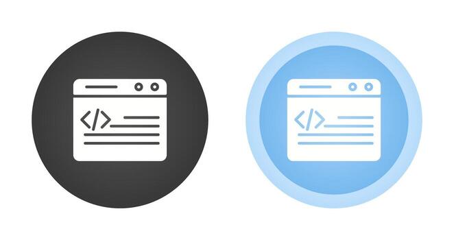 Web Development Vector Icon