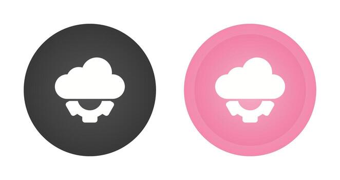 Cloud API Vector Icon