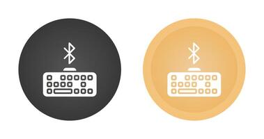 Bluetooth Keyboard Vector Icon