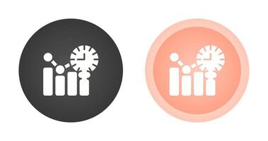 ventas previsión vector icono