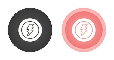 Lightning bolt Vector Icon