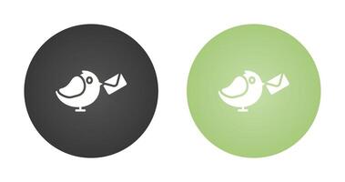 Carrier Pigeon Vector Icon