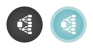Network Diagram Vector Icon
