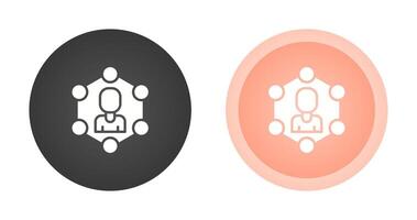 Network Segmentation Vector Icon