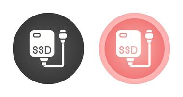 External SSD Vector Icon