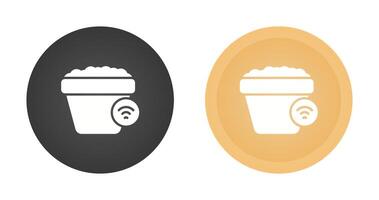Smart Plant Pot Vector Icon
