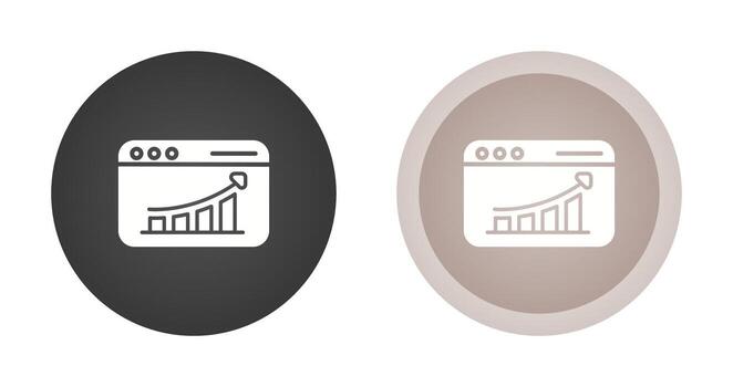 Web Analytics Vector Icon