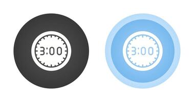 icono de vector de reloj