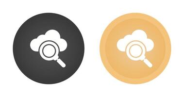 Cloud Server Vector Icon