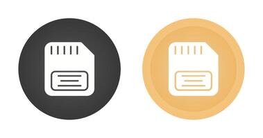 Memory Card Vector Icon