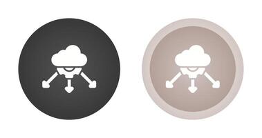 Network Load Balancing Vector Icon