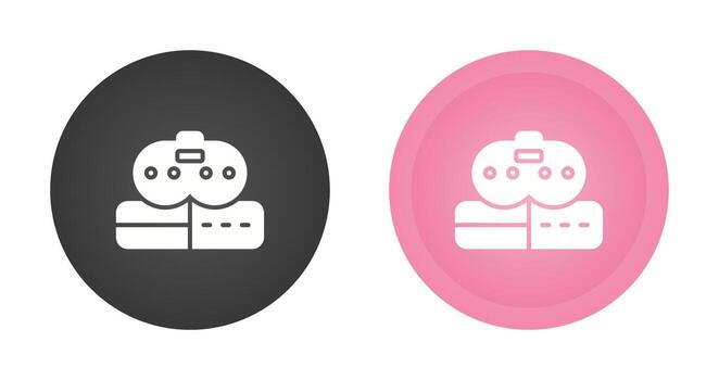Gaming Console Controller Vector Icon