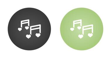 Romantic music Vector Icon