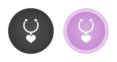 Heart Shaped Locket Vector Icon