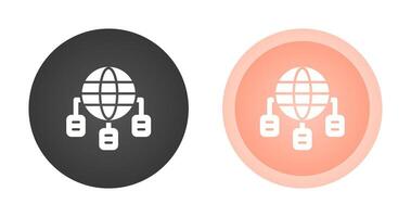 Network as a Service Vector Icon