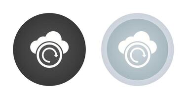 Cloud Backup Vector Icon