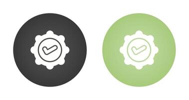 Badge Check Vector Icon
