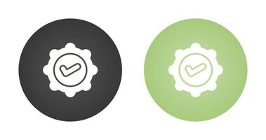 Badge Check Vector Icon