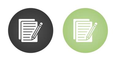 Document Edit Vector Icon