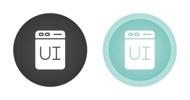 User Interface Design Vector Icon