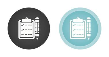 Writing pad Vector Icon