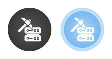 Data Mining Vector Icon