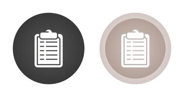 Clipboard with documents Vector Icon