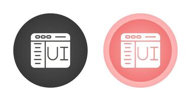 User Interface Vector Icon