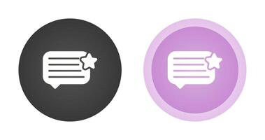 Feedback Vector Icon