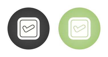 Checkbox Vector Icon