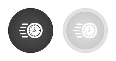 hora rápido vector icono