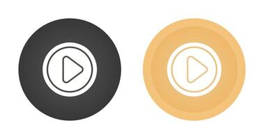 Play Button Vector Icon