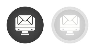 icono de vector de alojamiento de correo electrónico