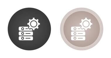 Database Management Vector Icon