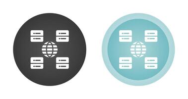 Content Delivery Network Vector Icon