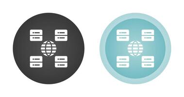 Content Delivery Network Vector Icon