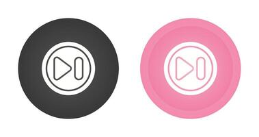 Next Track Button Vector Icon