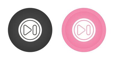 Next Track Button Vector Icon