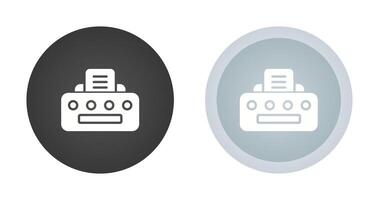 Document Printing Vector Icon