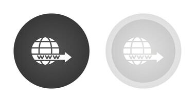 Domain Forwarding Vector Icon